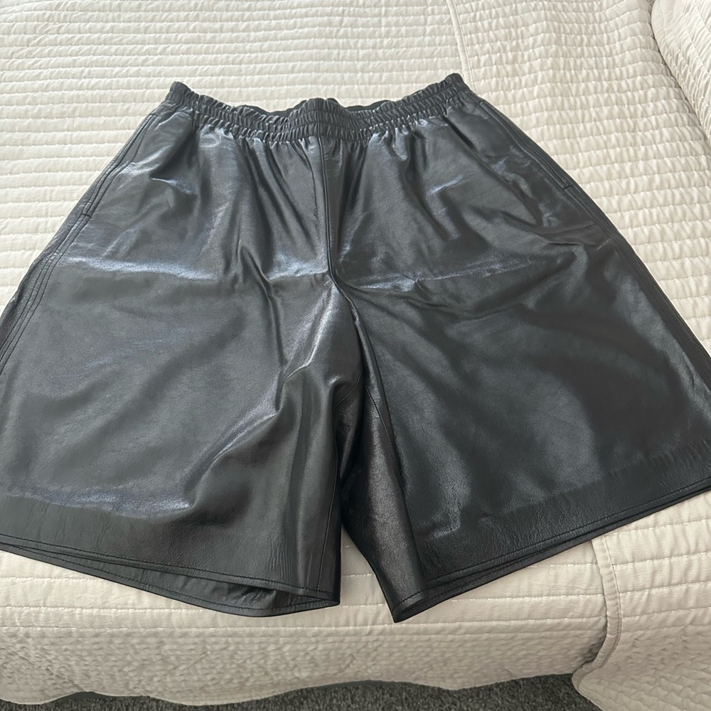 Banana Republic Leather Shorts